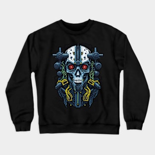 Cyborg Heads S03 D96 Crewneck Sweatshirt